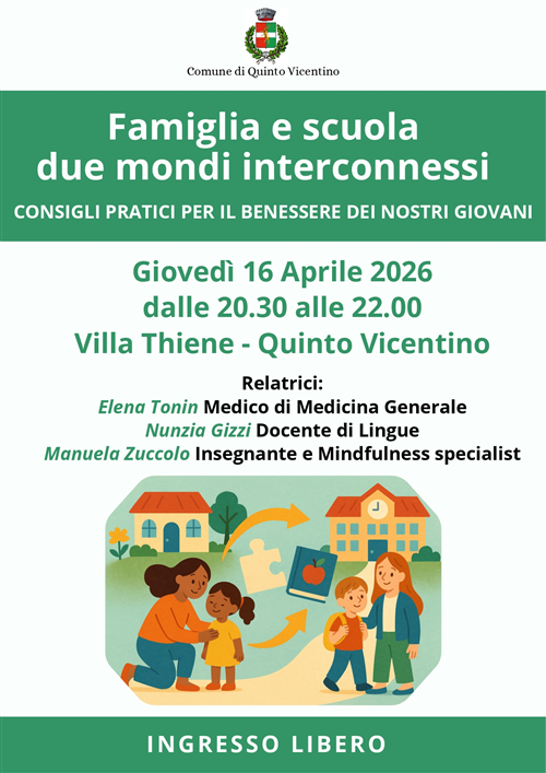 Famiglia e scuola due mondi interconnessi