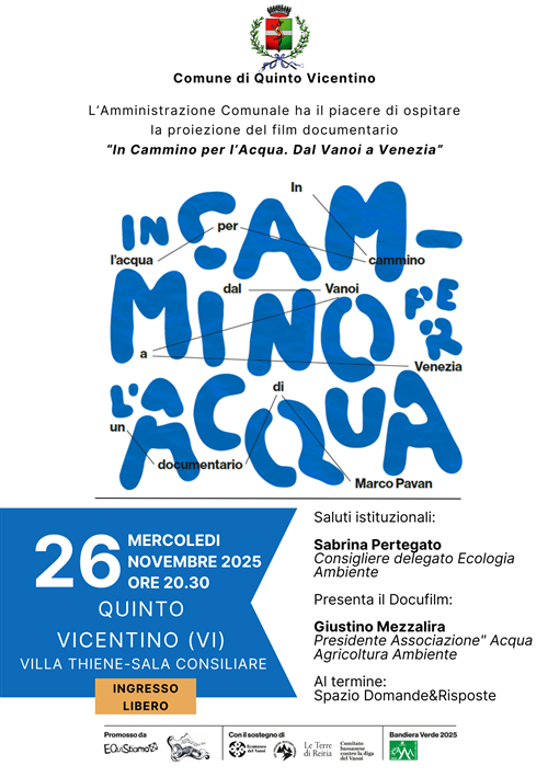 In Cammino per l’Acqua. Dal Vanoi a Venezia