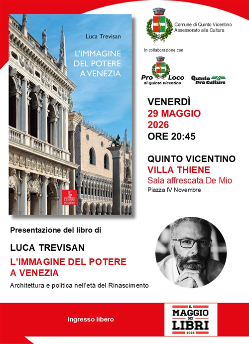 Presentazione libro "Limmagine del Potere a Venezia" di Luca Trevisan