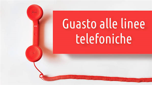 Guasto alle linee telefoniche del Municipio