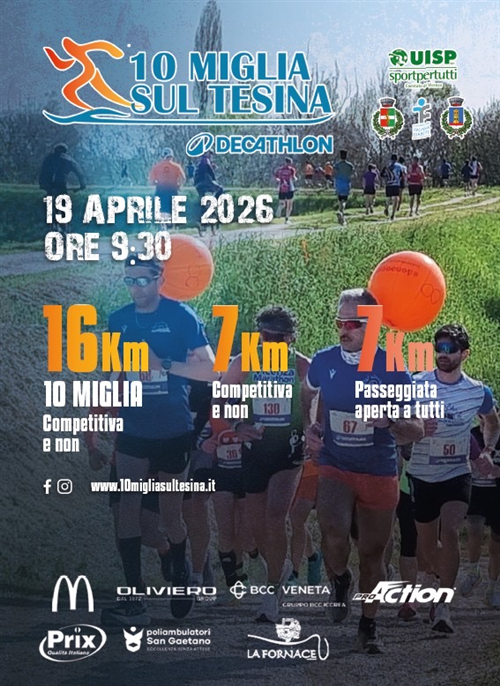 10 Miglia sul Tesina