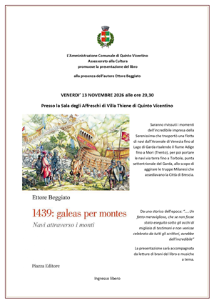 1439: galeas per montes. Navi attraverso i monti